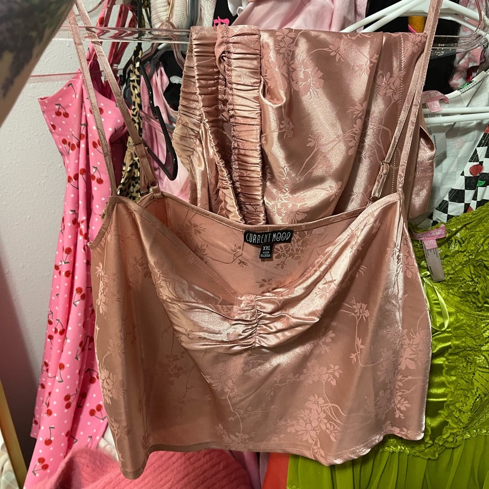 Crop top & short set